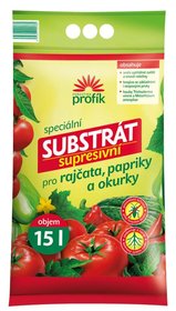 Supresivní substrát pro rajčata, papriky a okurky 15 l, FO