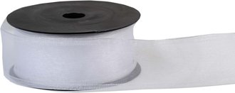 Organza stuha 4 cm, 10 m, bl