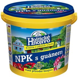 Hoštické NPK hnojivo s guánem - kb. 8 kg
