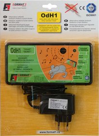 Odhaněč ultrazvukový - OdH1 tichý s adaptérem