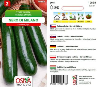Tykev cuketa NERO DI MILANO zelen_1,5 g