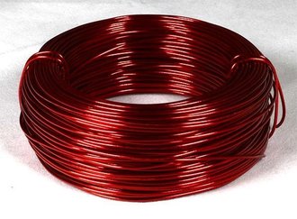 Vzac drtek alu. - 1 mm x 24 m, 100 g, erven