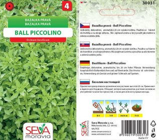 Bazalka prav BALL PICCOLINO_0,5 g