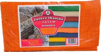 Jutov tkanina 1,3 x 1 m - oranov&quot;