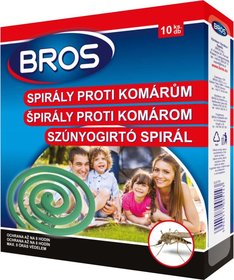 BROS - spirály proti komárům 10 ks