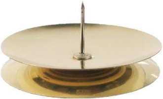 Stoln svcen - 24 ks, 5 cm, zlat