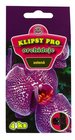 Klipsy pro orchideje 4 ks, sv.zelen&quot;